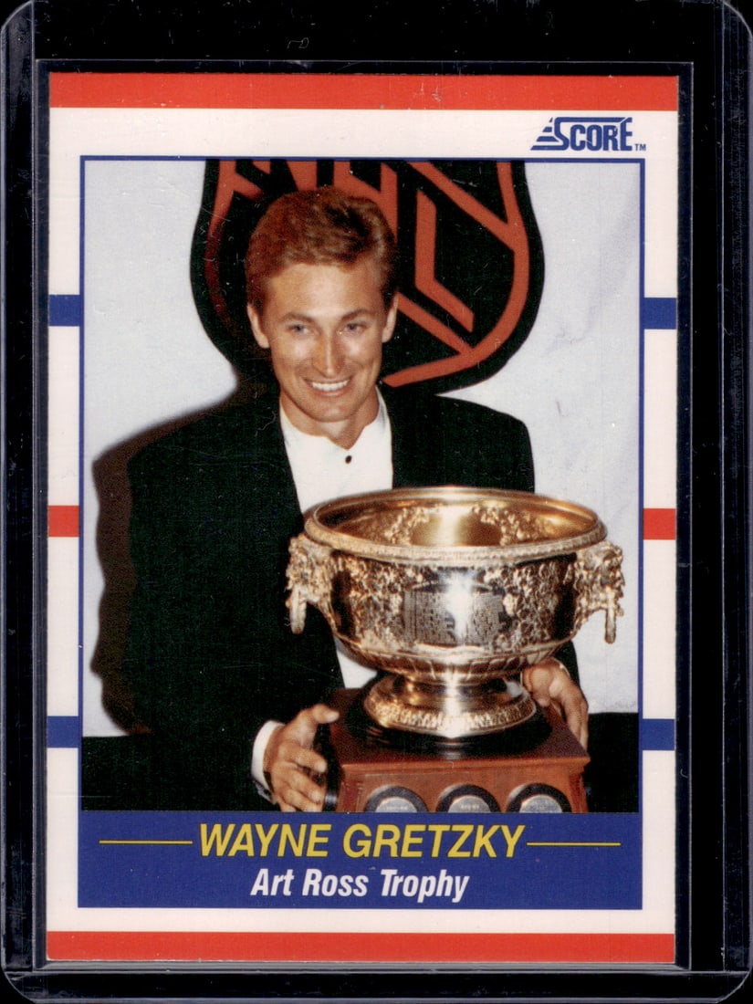 Wayne Gretzky Art Ross Trophy 1990 Score #361: Wayne Gretzky Art Ross Trophy 1990 Score #361