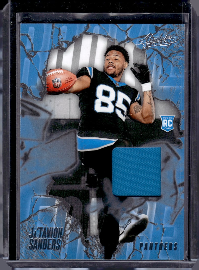 Ja'Tavion Sanders RC Patch 2024 Panini Absolute #RF-JSS (1 of 2)