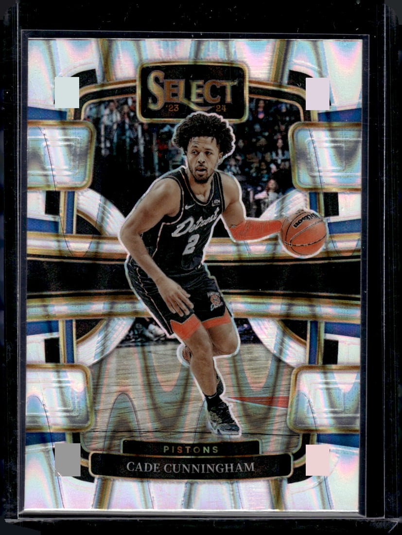 Cade Cunningham Tectonic Prizm 2023-24 Panini Select #26: Cade Cunningham Tectonic Prizm 2023-24 Panini Select #26