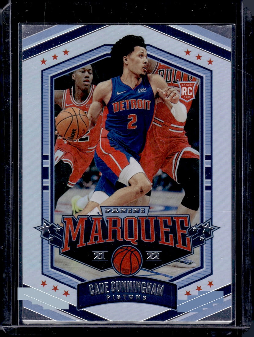 Cade Cunningham Holo Foil RC 2021-22 Panini Chronicles Marquee #367: Cade Cunningham Holo Foil RC 2021-22 Panini Chronicles Marquee #367