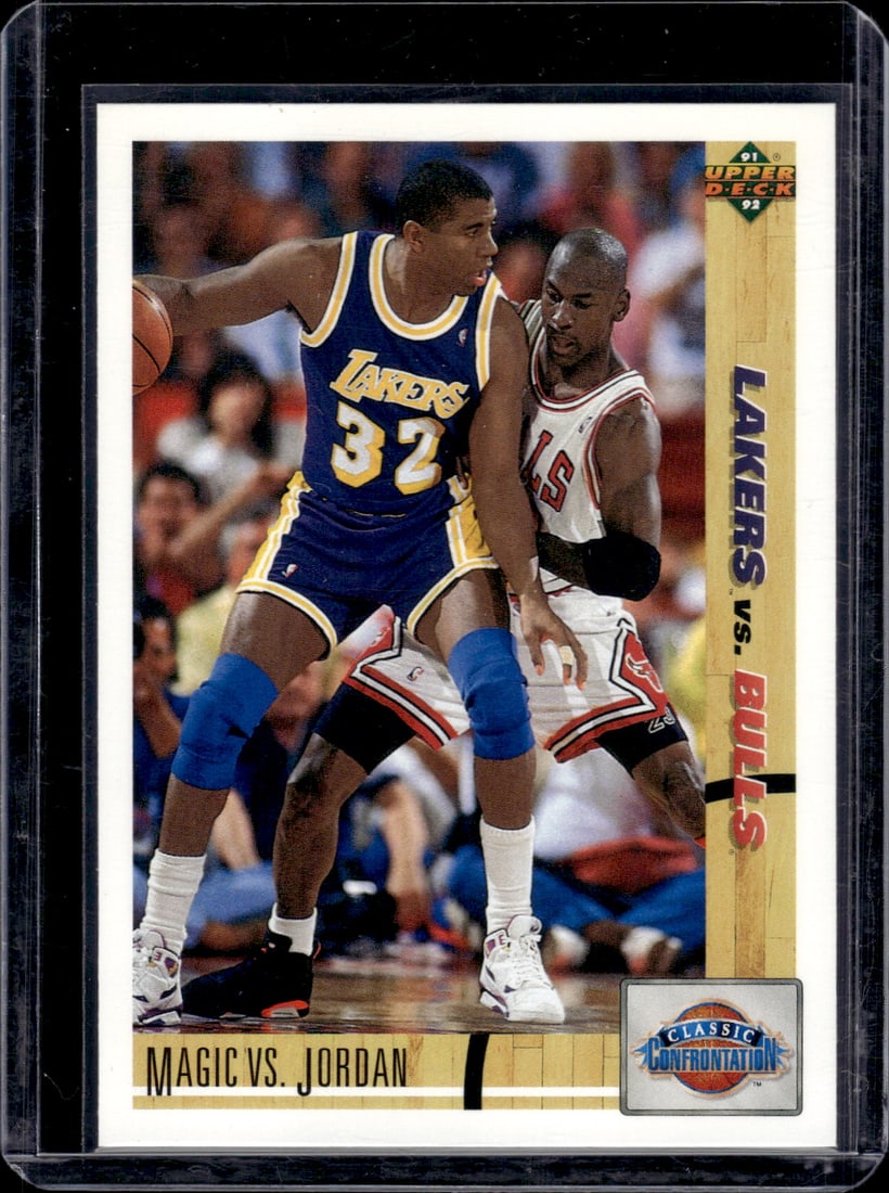 Magic vs. Jordan 1991 Upper Deck #34 (1 of 2)