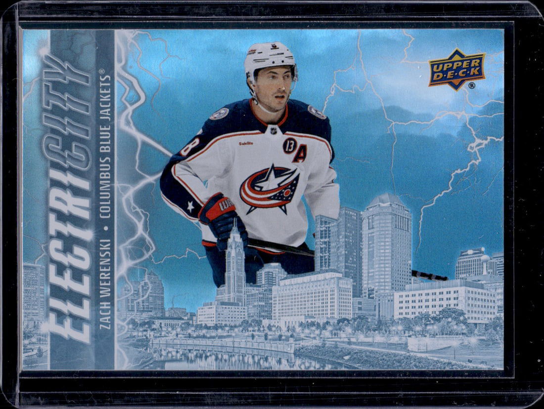 Zack Werenski Electric City 2024-25 Upper Deck Series 2 #EC-1 (1 of 2)