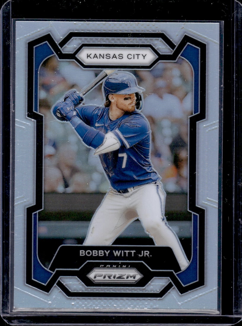 Bobby Witt Jr. Silver Prizm 2024 Panini Prizm #213: Bobby Witt Jr. Silver Prizm 2024 Panini Prizm #213