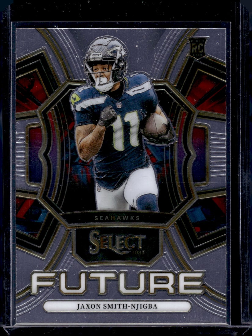 Jaxon Smith-Njigba Future RC 2023 Panini Select #FUT-JSN: Jaxon Smith-Njigba Future RC 2023 Panini Select #FUT-JSN
