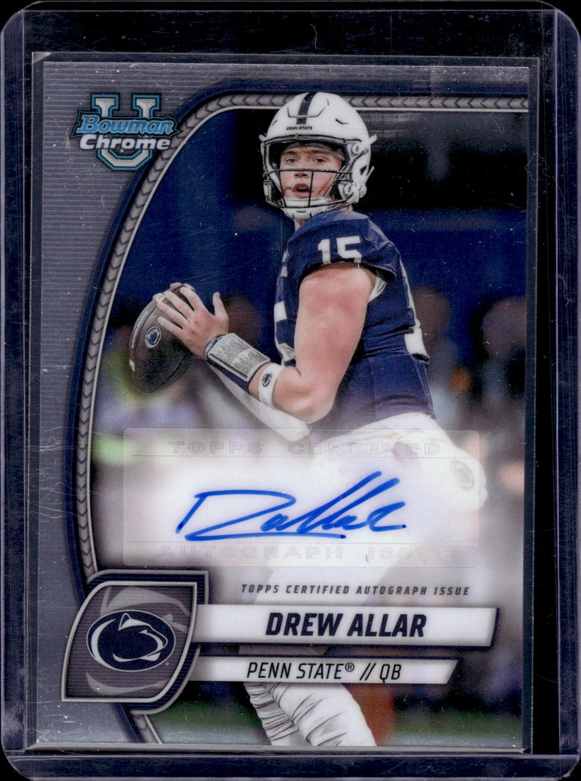 Drew Allar Auto 2024 Bowman U Chrome #PA-DAL (1 of 2)