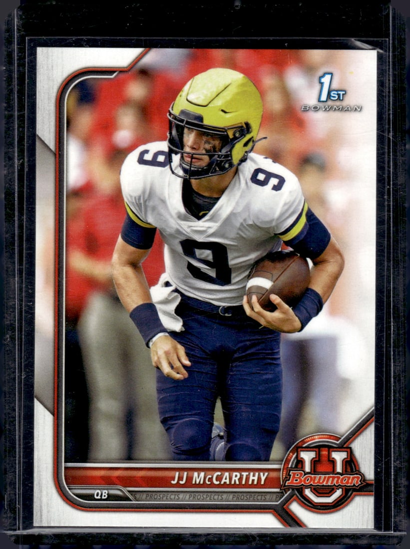 JJ McCarthy 1st Bowman 2022 Bowman U #39: JJ McCarthy 1st Bowman 2022 Bowman U #39