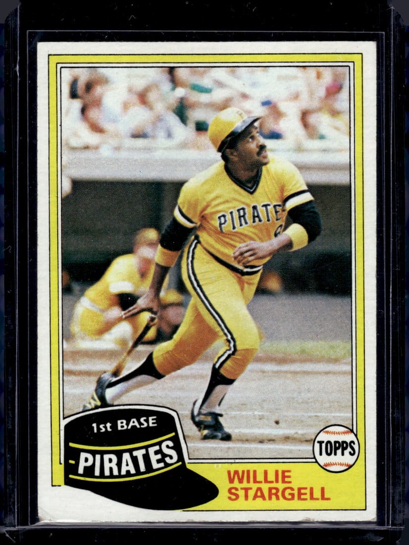 Willie Stargell 1981 Topps #380: Willie Stargell 1981 Topps #380