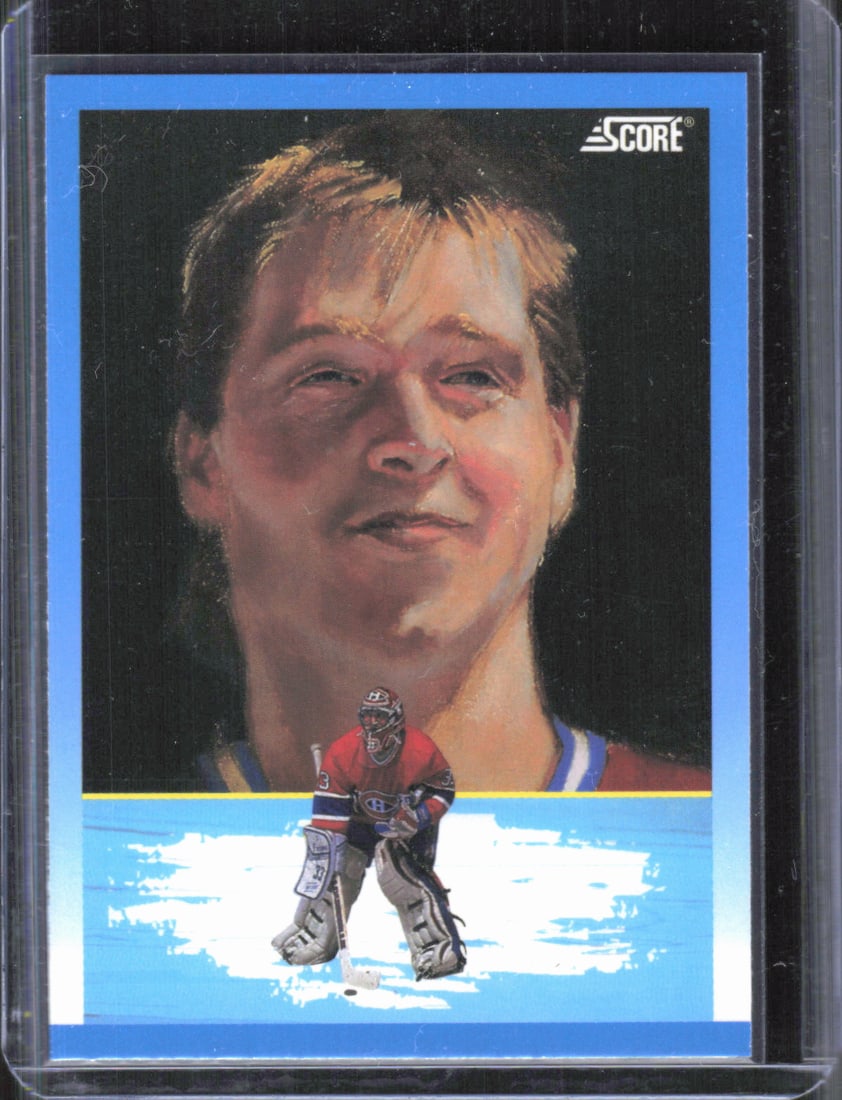 Patrick Roy 1991-92 Score Canadian English Vintage Hockey Card #372 (1 of 2)