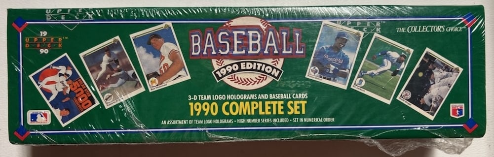 1990 Upper Deck "The Collector's Series" Complete Set Factory Sealed (1 of 2)