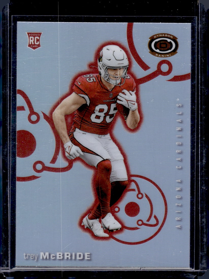 Trey McBride Silver Prizm RC 2022 Panini Chronicles Dynagon #D-15: Trey McBride Silver Prizm RC 2022 Panini Chronicles Dynagon #D-15