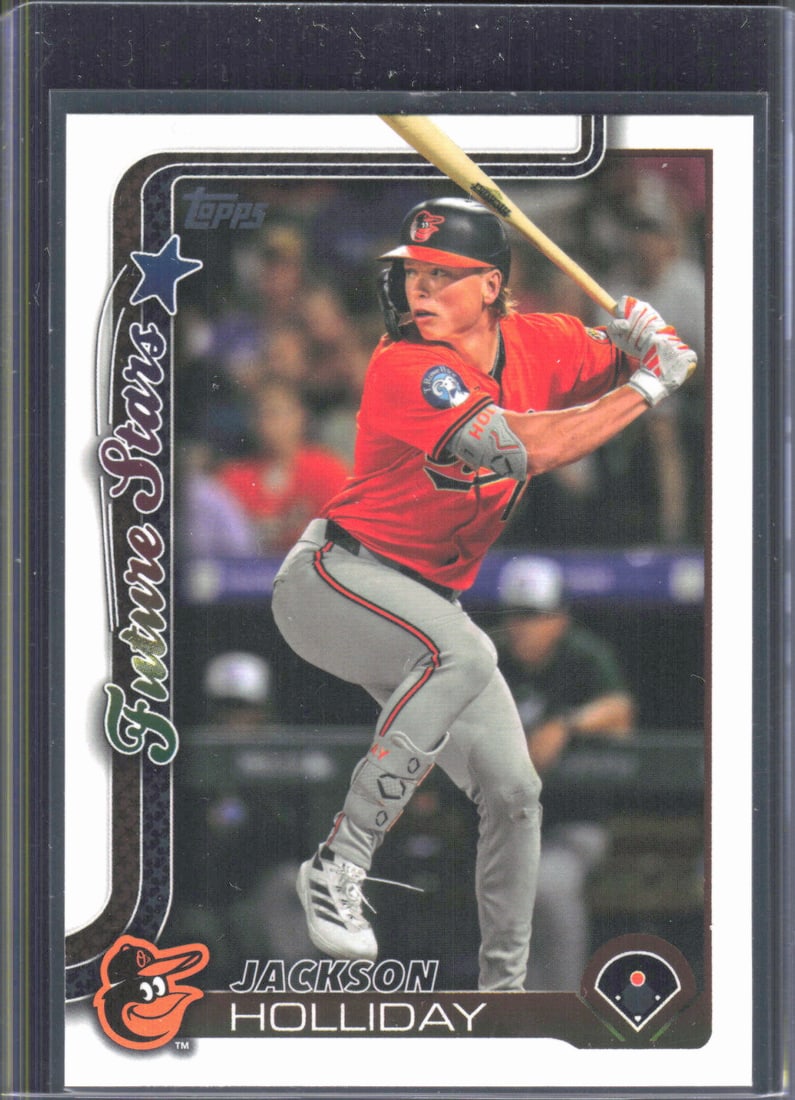 Jackson Holliday Future Stars 2025 Topps #220: Jackson Holliday Future Stars 2025 Topps #220