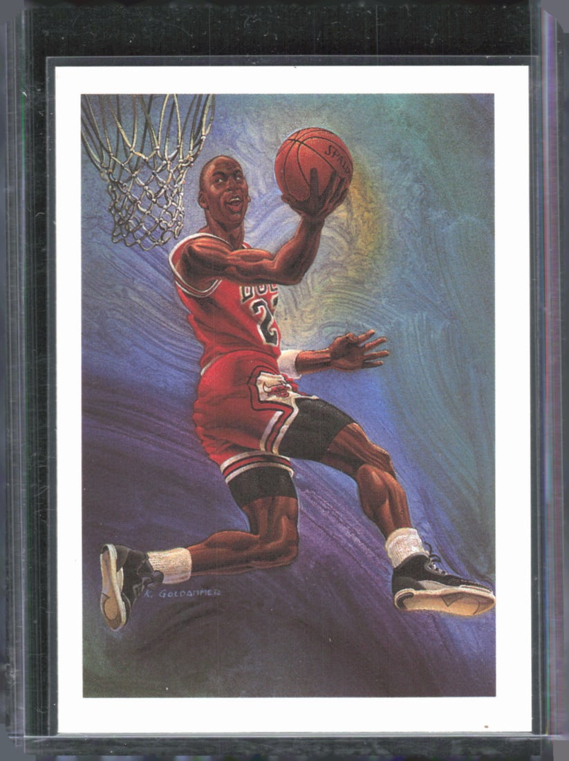 Michael Jordan 1990-91 Hoops #358 (1 of 2)