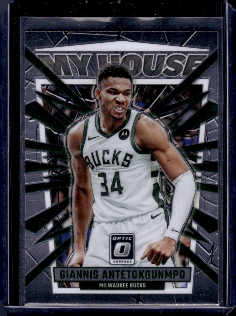 Giannis Antetokounmpo My House 2023-24 Donruss Optic #11 (1 of 2)