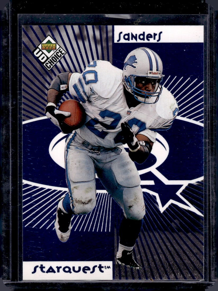 Barry Sanders Starquest 1998 Upper Deck Choice #SRO3 (1 of 2)