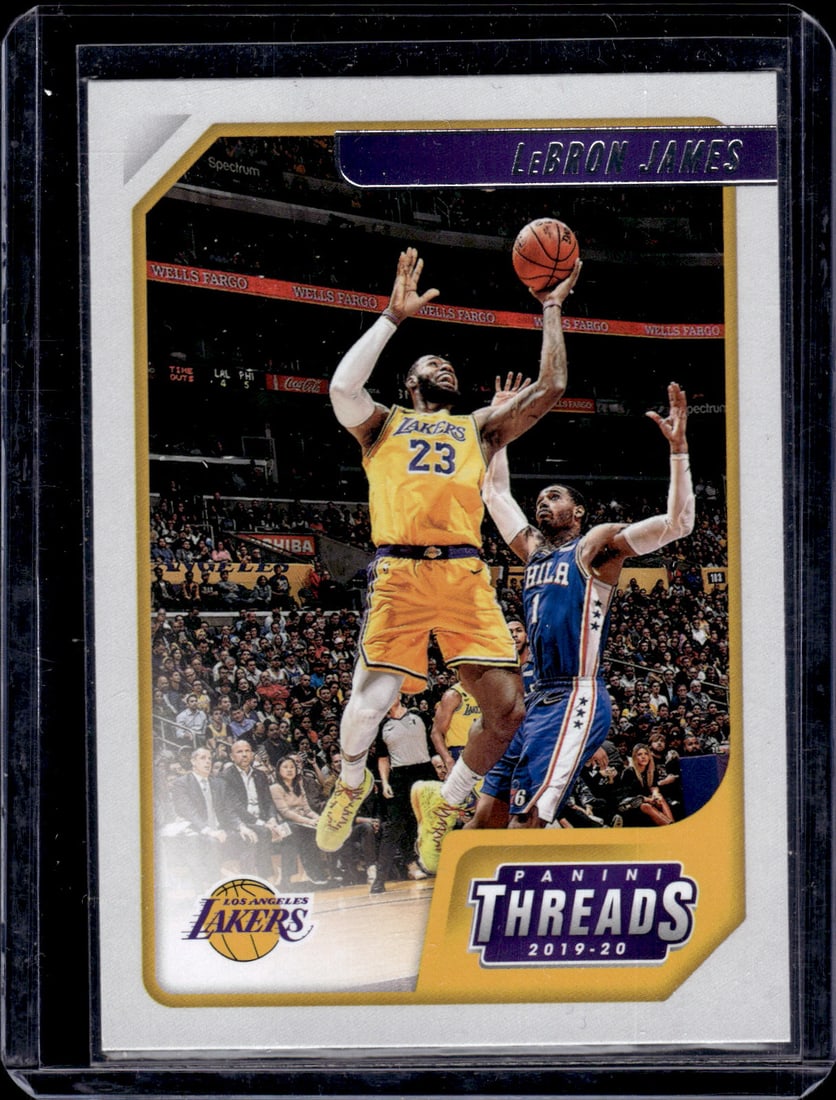 LeBron James 2019-20 Panini Chronicles Threads #86 (1 of 2)