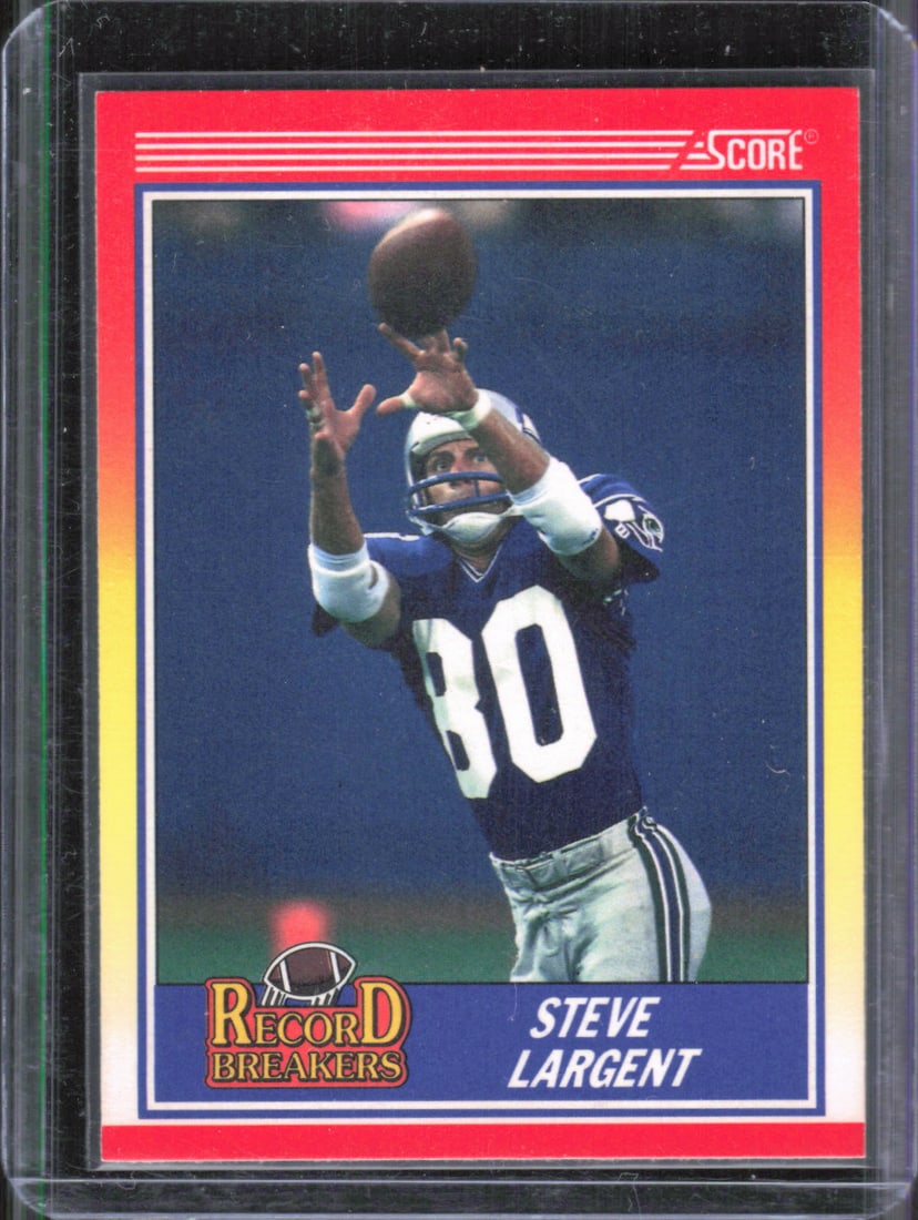 Steve Largent 1990 Score Vintage Basketball Card #592: Steve Largent 1990 Score Vintage Basketball Card #592