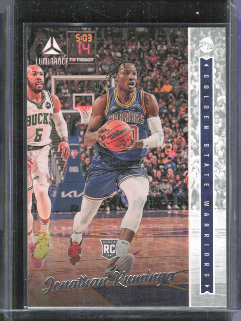Jonathan Kuminga Rookie Card Luminance 2021-22 Panini Chronicles #246 (1 of 2)