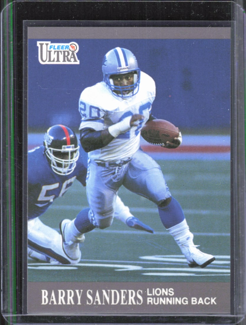 Barry Sanders 1991 Ultra Vintage Football Card #169: Barry Sanders 1991 Ultra Vintage Football Card #169
