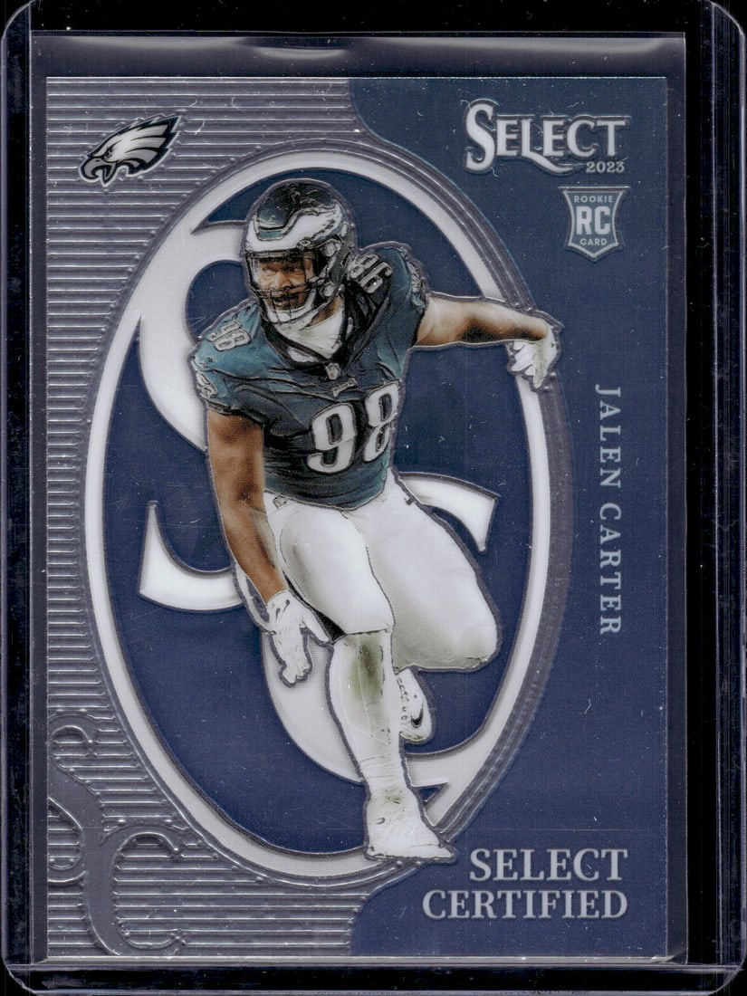 Jalen Carter Select Certified RC 2023 Panini Select #CRO-JCA (1 of 2)