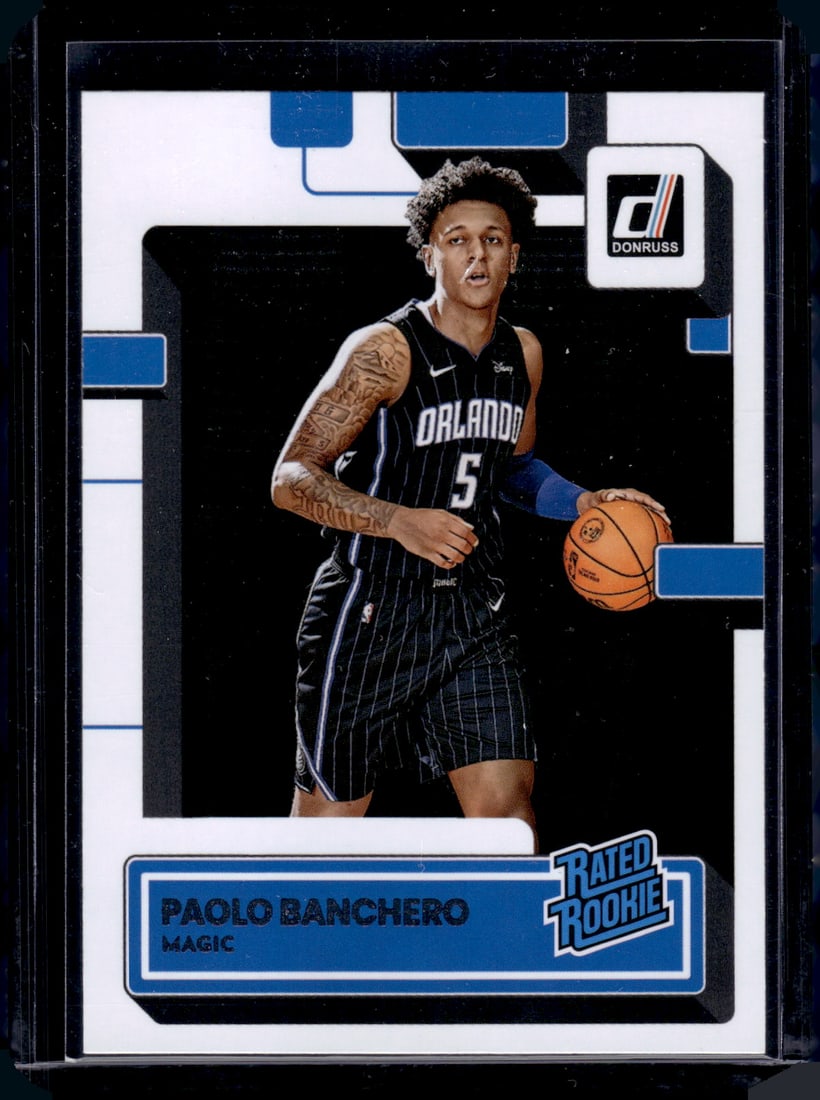Paolo Banchero RC 2022-23 Panini Donruss #201: Paolo Banchero RC 2022-23 Panini Donruss #201