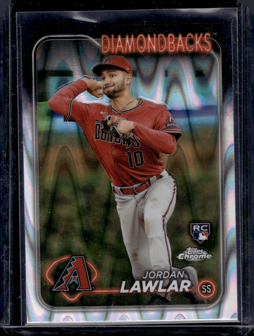 Jordan Lawlar Raywave Refractor 2024 Topps Chrome #229 (1 of 2)