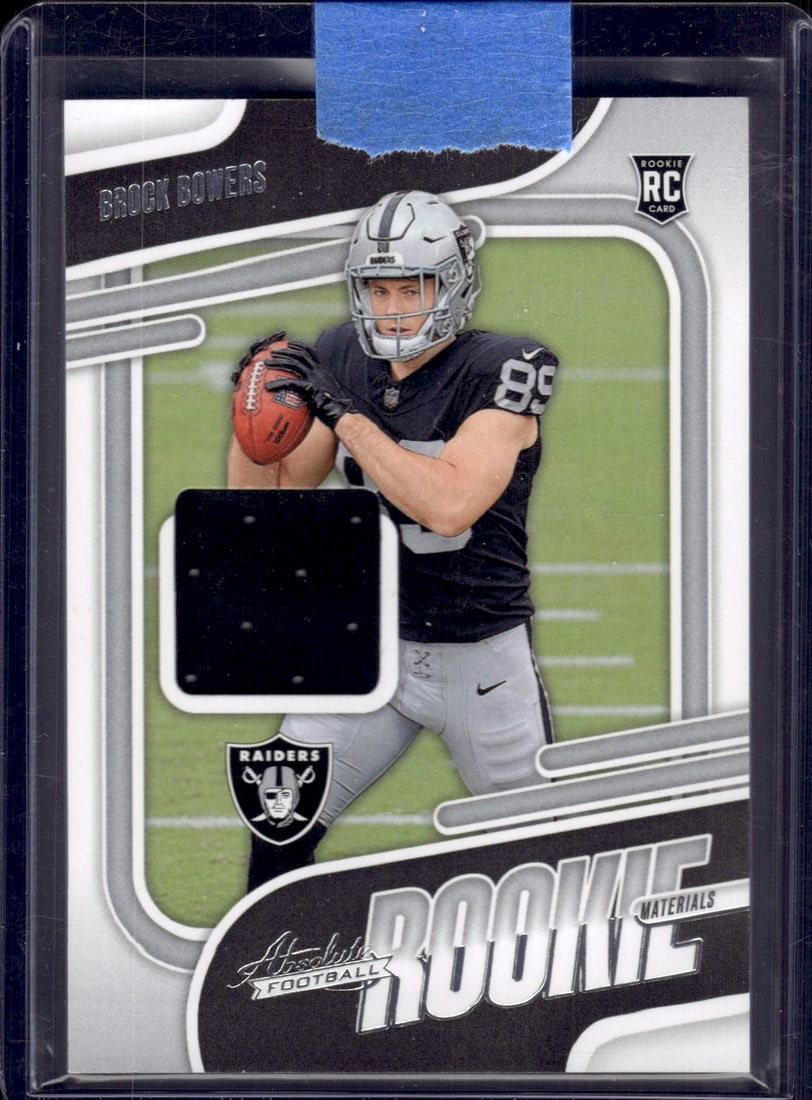 Brock Bowers RC Patch 2024 Panini Absolute #ARM-BBS (1 of 2)