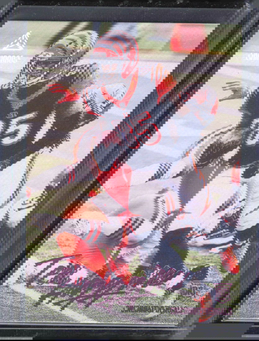 Tee Higgins Luminance Update Rookies Pink 2020 Panini Chronicles #214 Football Card (1 of 2)