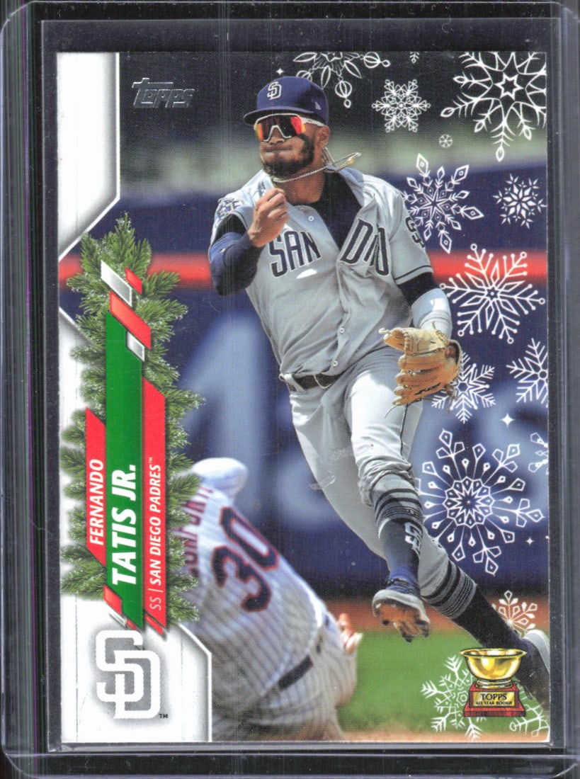 Fernando Tatis Jr. All-Star Rookie Cup 2020 Topps Holiday #HW59a Baseball Card (1 of 2)