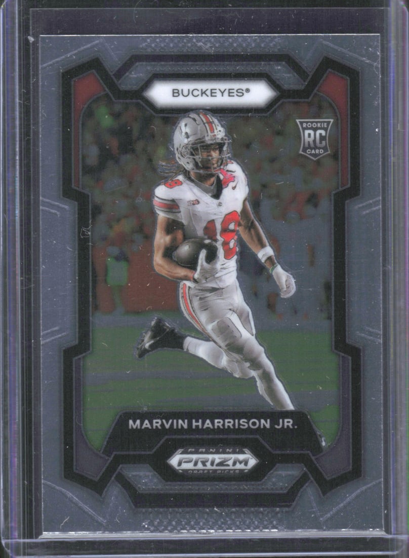 Marvin Harrison Jr Rookie Card 2024 Panini Prizm Draft Picks #104 Football Card (1 of 2)