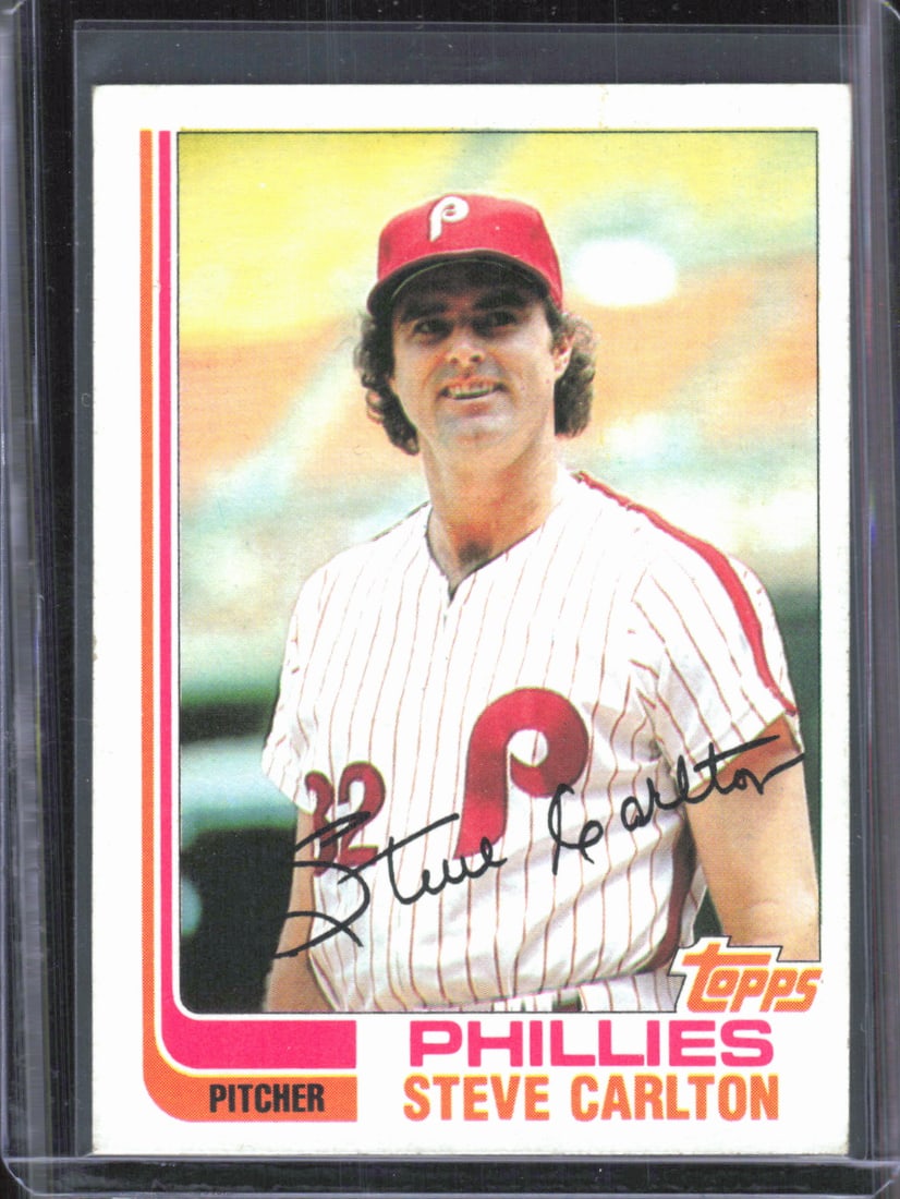 Steve Carlton 1982 Topps #48 Baseball Card (1 of 2)
