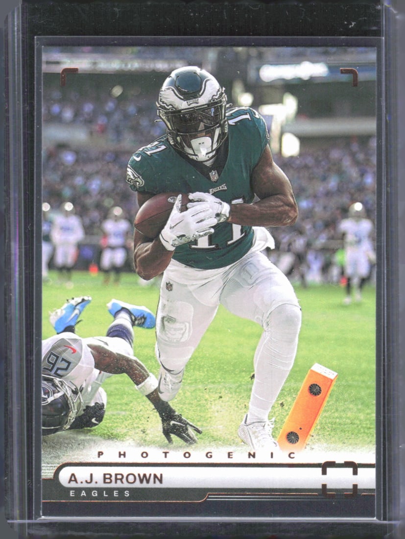A.J. Brown Photogenic Bronze 2022 Panini Chronicles #PH-11 Football Card: A.J. Brown Photogenic Bronze 2022 Panini Chronicles #PH-11