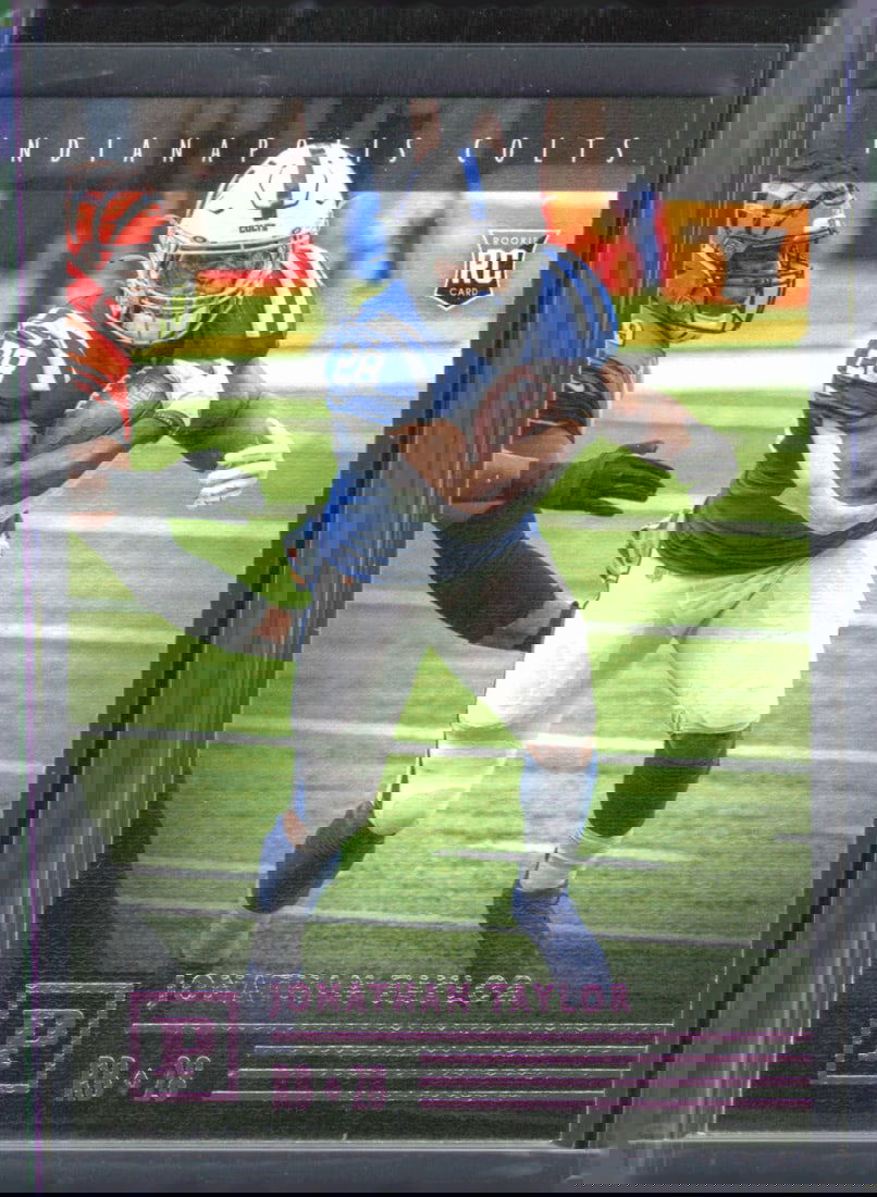 Jonathan Taylor Panini Pink RC 2020 Panini Chronicles #PA-12 (1 of 2)