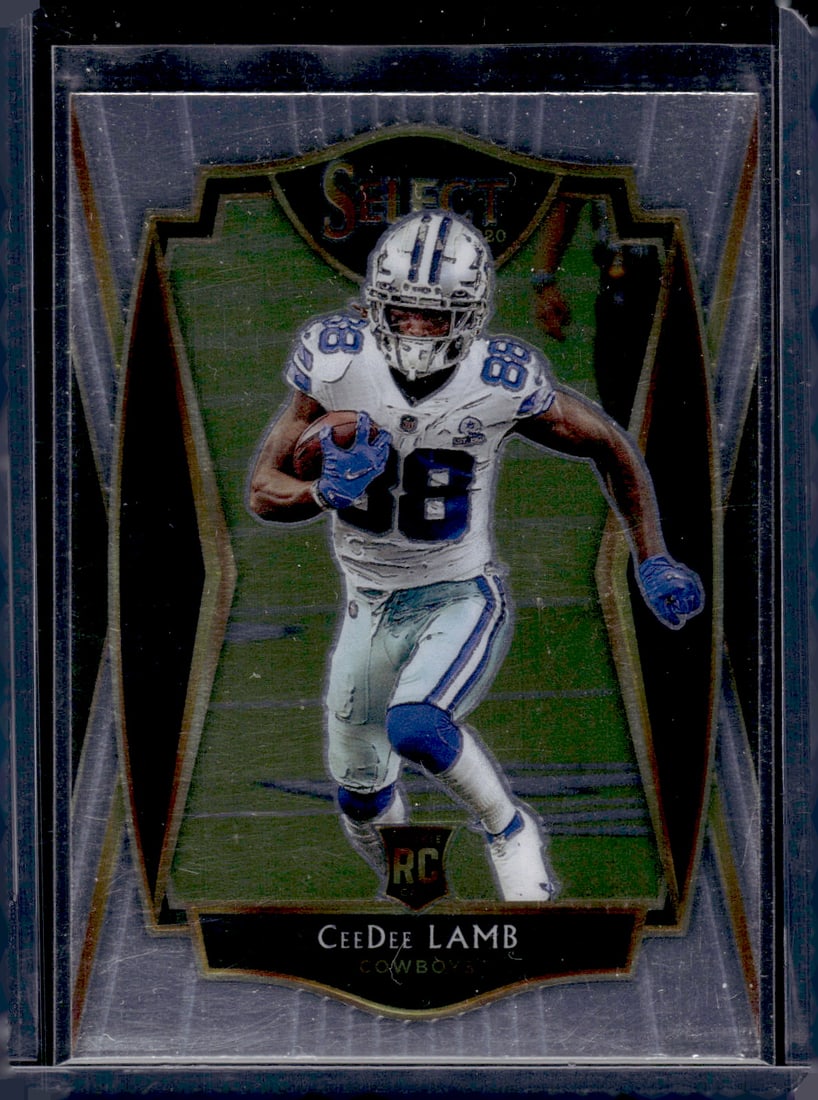 CeeDee Lamb RC 2020 Panini Select #157 Football Card (1 of 2)
