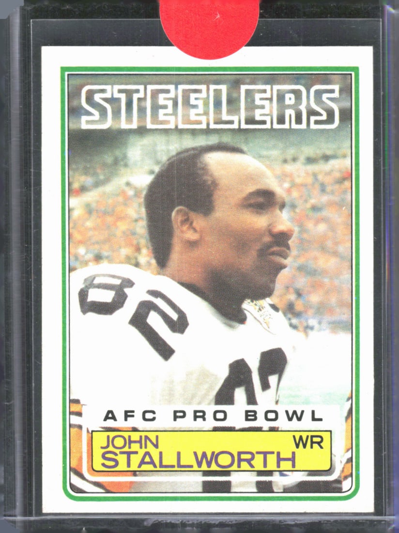 John Stallworth 1983 Topps #366 Football Card (1 of 2)