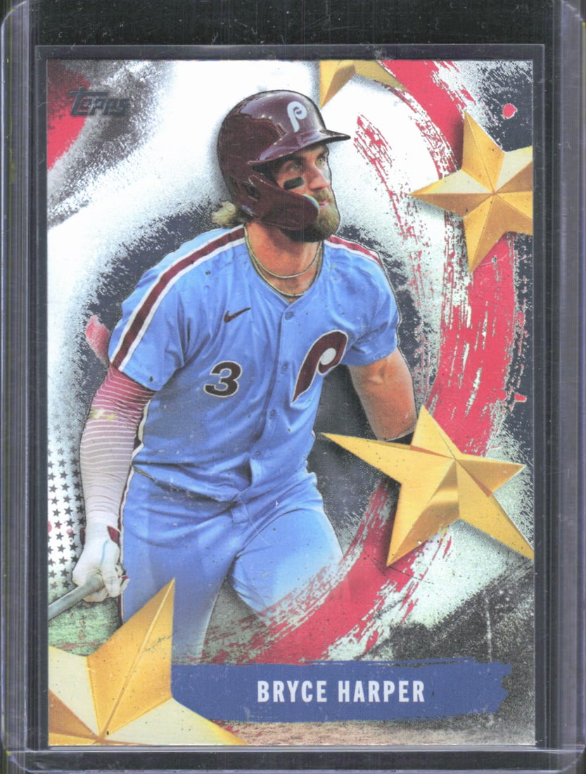 Bryce Harper Stars of MLB 2025 Topps #SMLB-3 Baseball Sports Card (1 of 2)