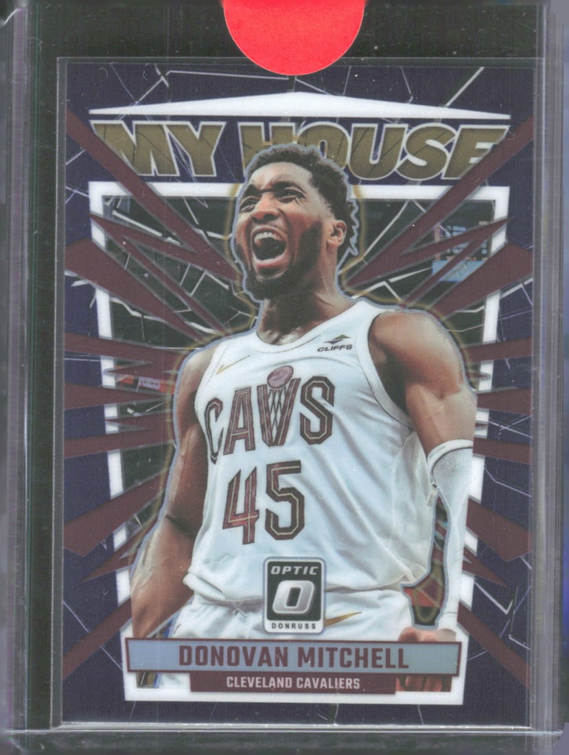 Donovan Mitchell My House Purple 2023-24 Donruss Optic #13 (1 of 2)
