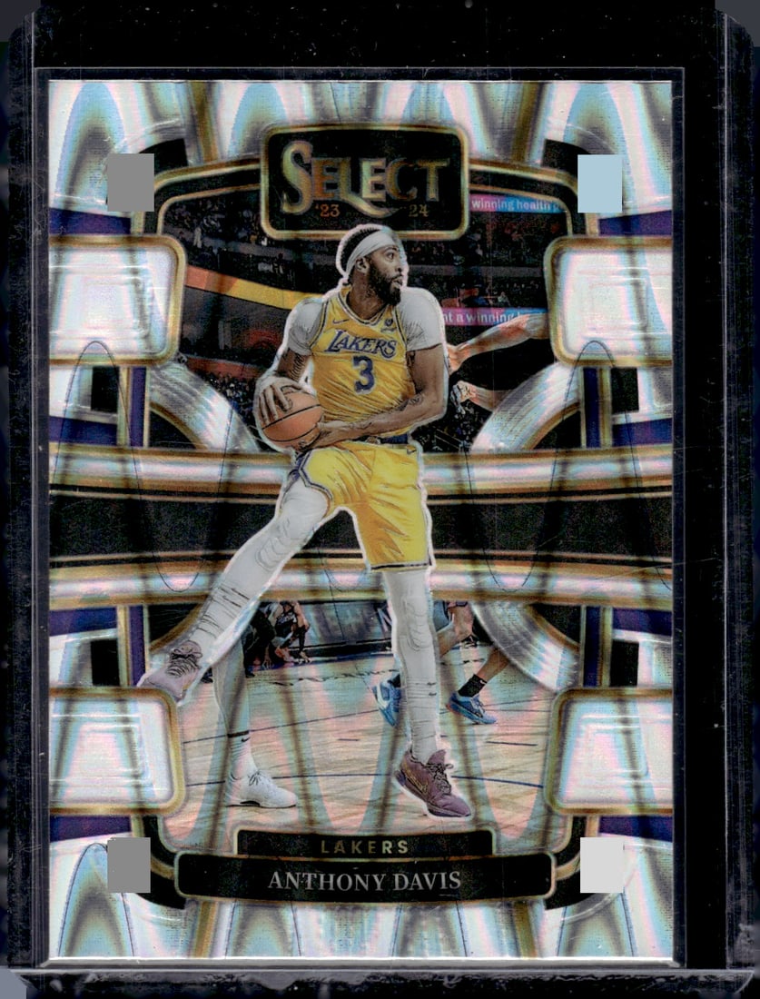 Anthony Davis Tectonic Prizm 2023-24 Panini Select #20: Anthony Davis Tectonic Prizm 2023-24 Panini Select #20