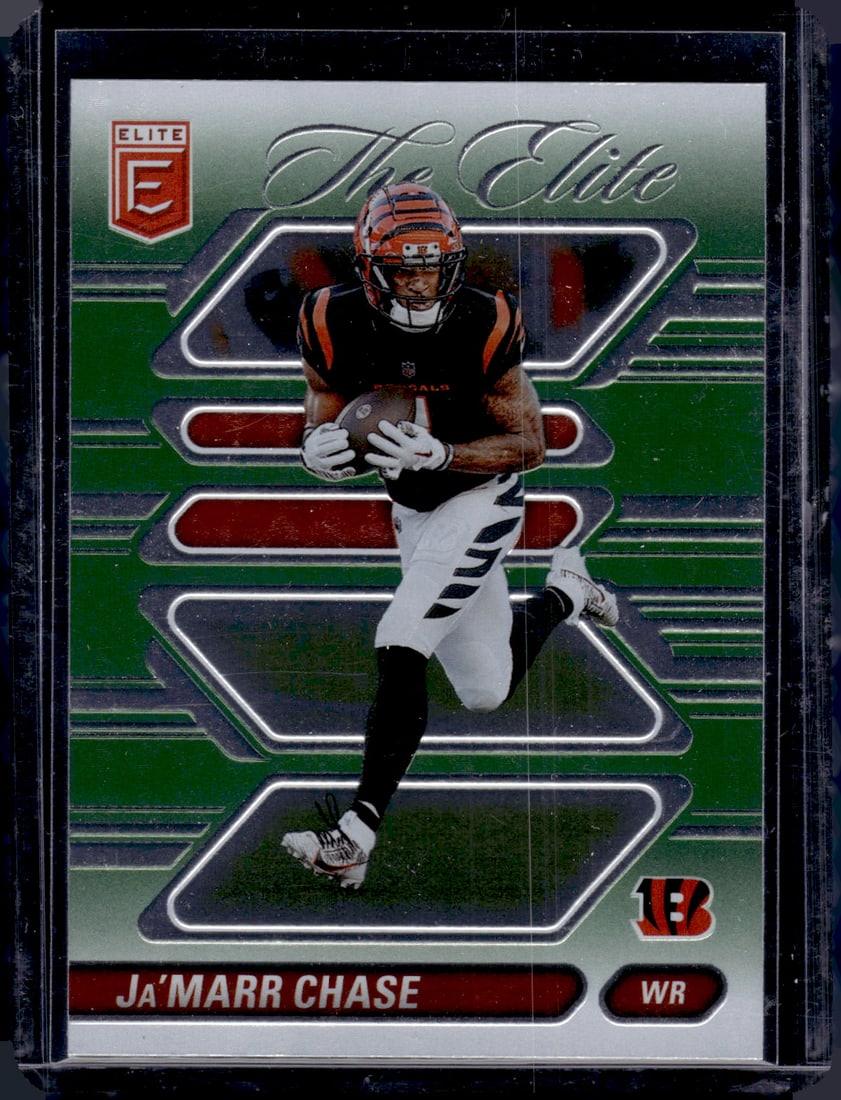 Ja'Marr Chase The Elite Green 2024 Donruss Elite #11: Ja'Marr Chase The Elite Green 2024 Donruss Elite #11