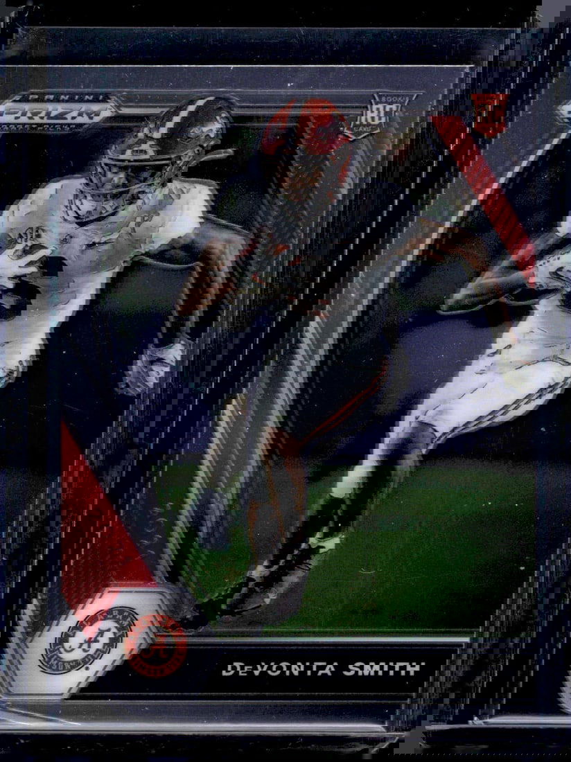 DeVonta Smith RC 2021 Panini Prizm Draft Picks #101 Football Card (1 of 2)