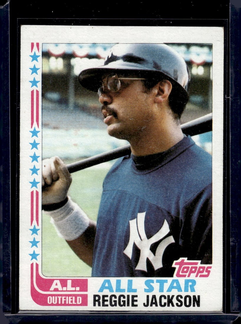 Reggie Jackson All Star 1982 Topps #551 (1 of 1)