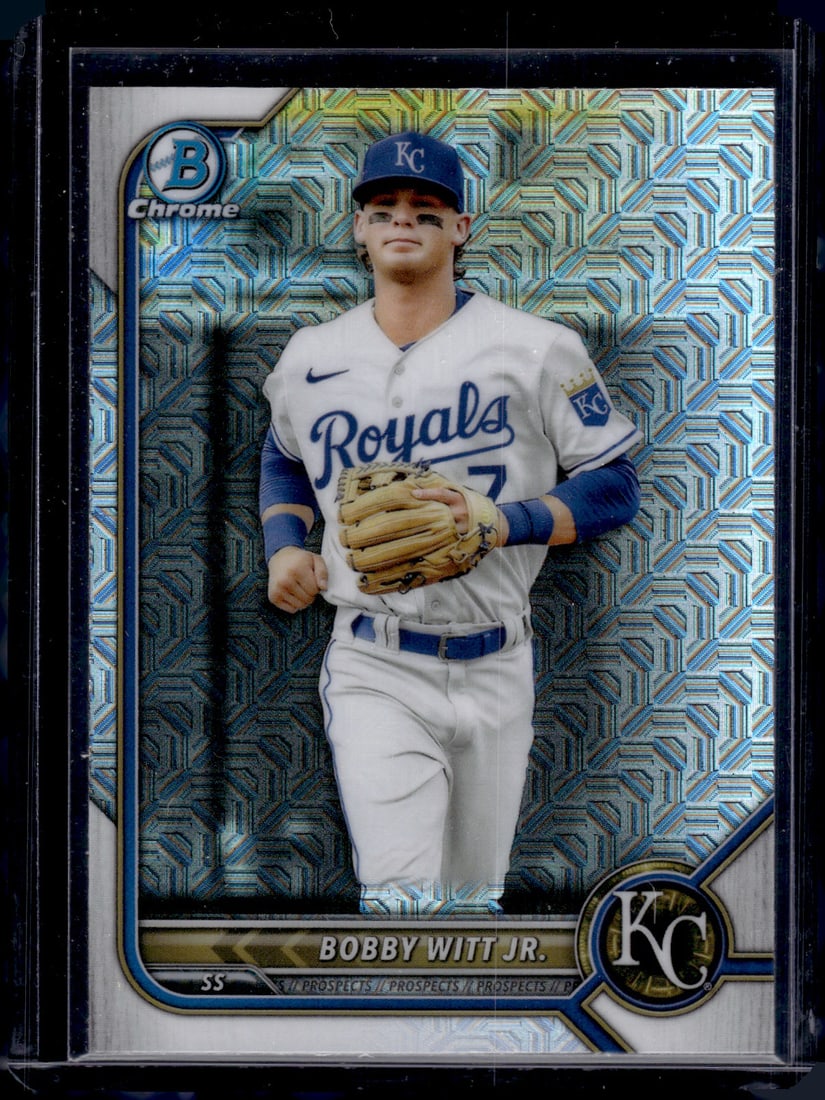 Bobby Witt Jr. Mojo Refractor Prospects 2022 Bowman Chrome #BCP-146 (1 of 2)