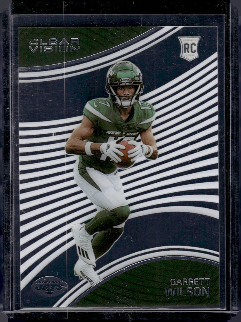 Garrett Wilson Clear Vision RC 2022 Panini Chronicles #CVR-7 (1 of 2)