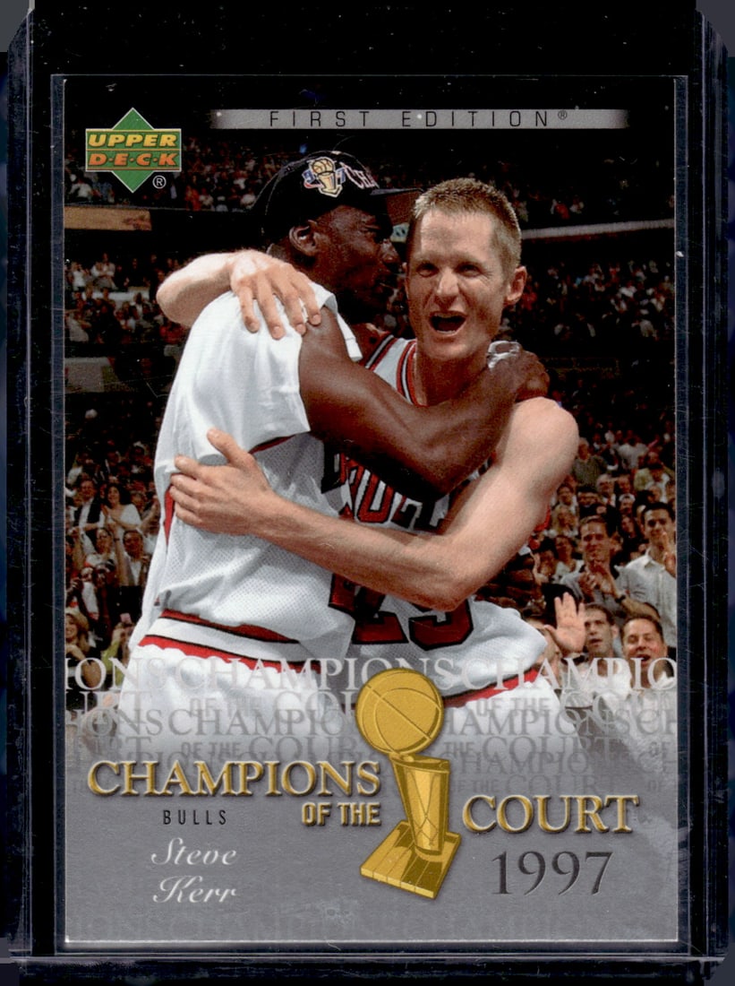 Steve Kerr Champions of the Court 2007-08 Upper Deck First Edition #CC-SK (1 of 2)