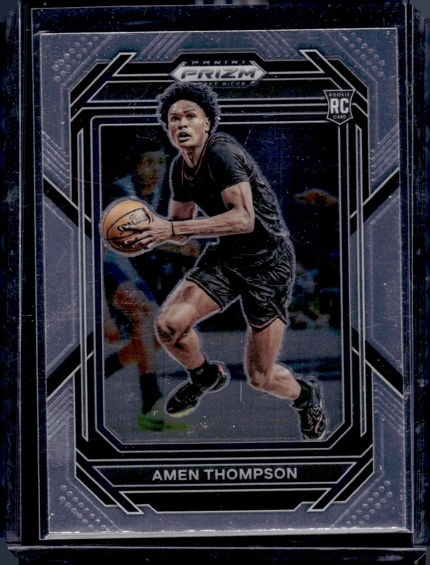 Amen Thompson RC 2023 Panini Prizm Draft Picks #4: Amen Thompson RC 2023 Panini Prizm Draft Picks #4