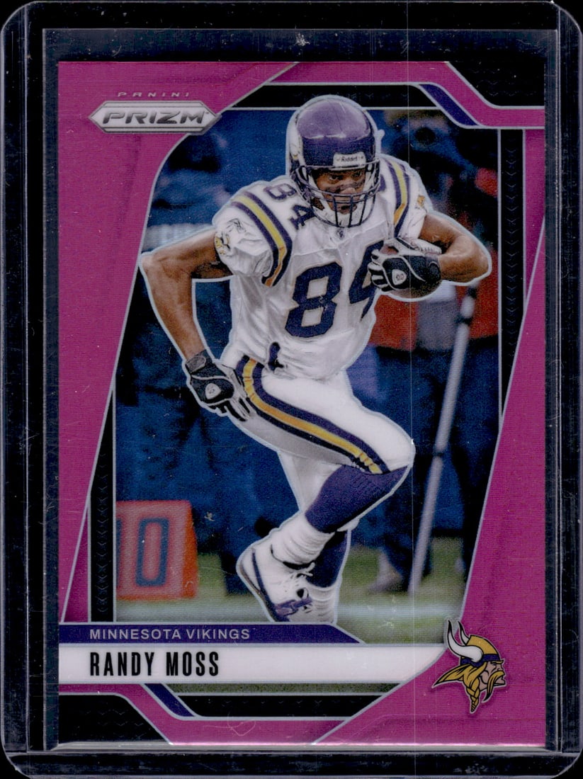 Randy Moss Pink Prizm 2024 Panini Prizm #192 (1 of 2)