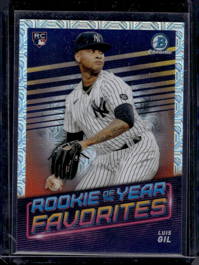 Luis Gil Mojo Refractor RC 2022 Bowman Chrome #ROYF-15 (1 of 2)