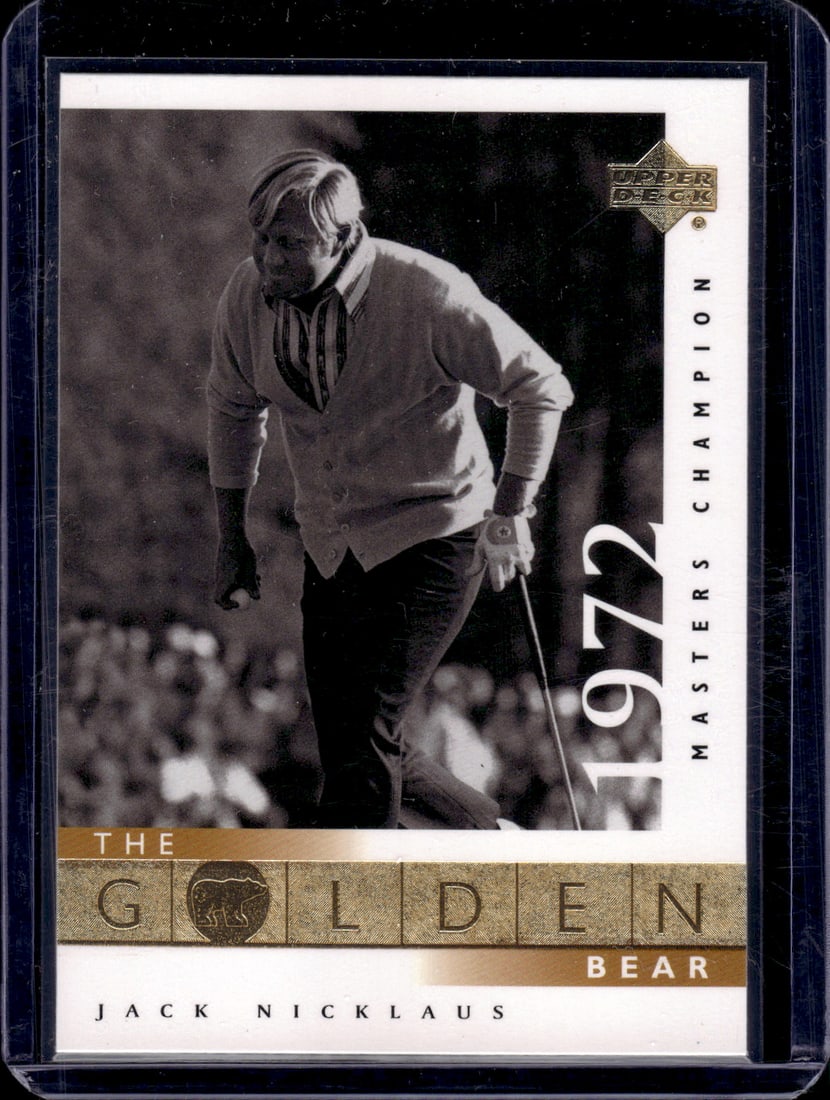 Jack Nicklaus The Golden Bear 2001 Upper Deck #115 (1 of 2)