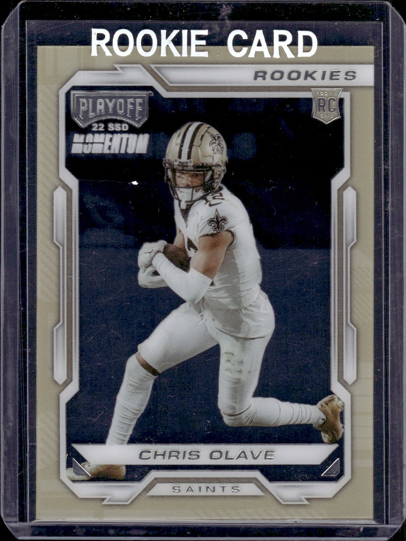 Chris Olave RC 2022 Panini Chronicles Playoff #PMR-9 (1 of 2)