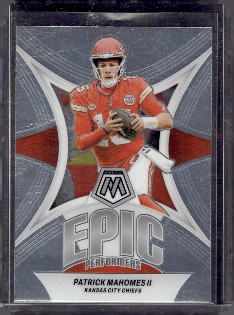 Patrick Mahomes Epic Performers 2024 Panini Mosaic #EP-PH: Patrick Mahomes Epic Performers 2024 Panini Mosaic #EP-PH