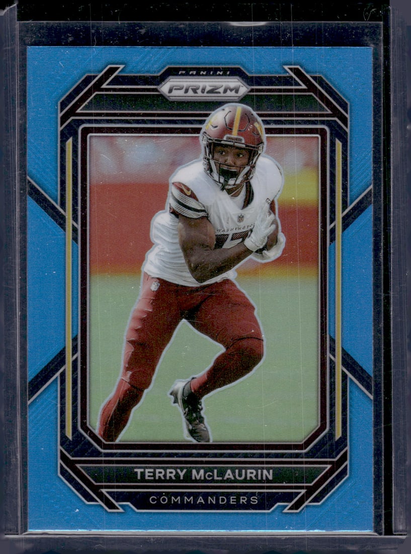 Terry McLaurin Light Blue Prizm 2022 Panini Prizm #294: Terry McLaurin Light Blue Prizm 2022 Panini Prizm #294
